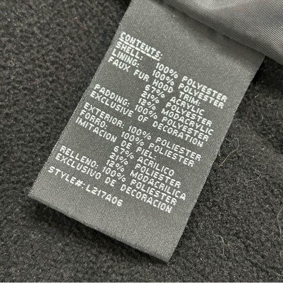 London Fog Kids Faux Fur Hooded Puffer Snow Jacket - Picture 7 of 9